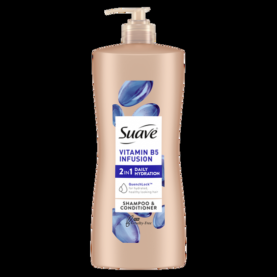 suave 2-in-1 Shampoo & Conditioner with Vitamin B5 Infusion