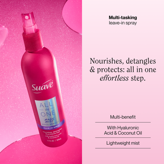 Suave All In One Magic Mist Multi-Benefit Leave In Spray