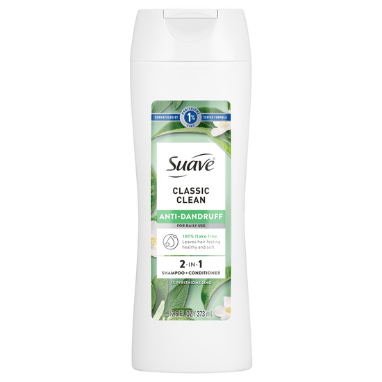 suave Classic Clean Anti Dandruff 2-in-1 Shampoo & Conditioner