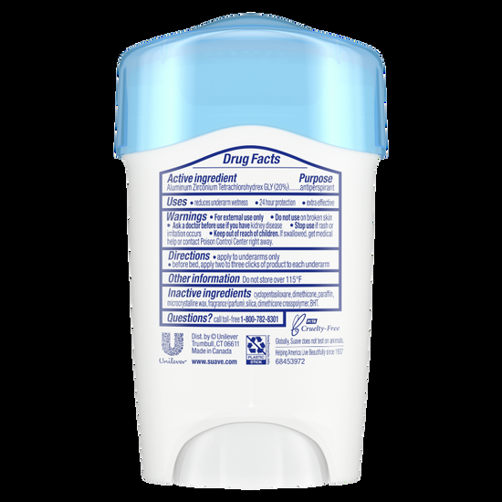 Suave Coconut Kiss PROSolid Clinical Protection Antiperspirant Deodorant