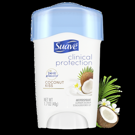 suave Coconut Kiss PROSolid Clinical Protection Antiperspirant Deodorant