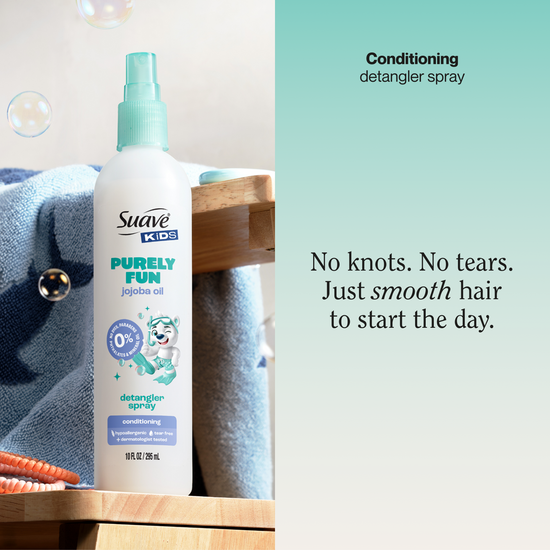 Suave Kids Purely Fun Jojoba Oil Hair Detangler Spray