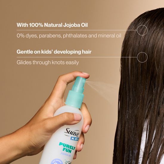 Suave Kids Purely Fun Jojoba Oil Hair Detangler Spray