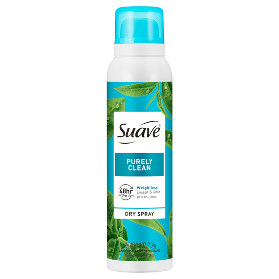 suave Purely Clean Dry Spray Antiperspirant Deodorant