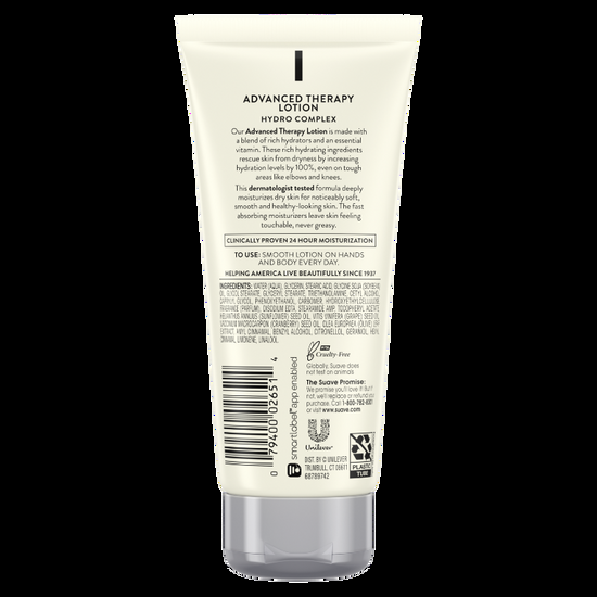 Suave Advanced Therapy Lotion With Hydro Complex