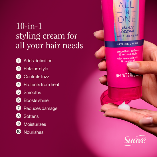 Suave All In One Multi-Benefit Magic Styling Cream
