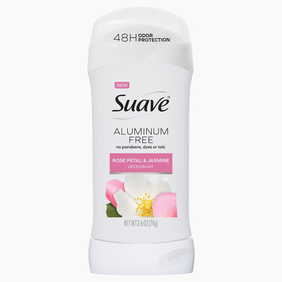 suave Aluminum Free Rose Petal & Jasmine