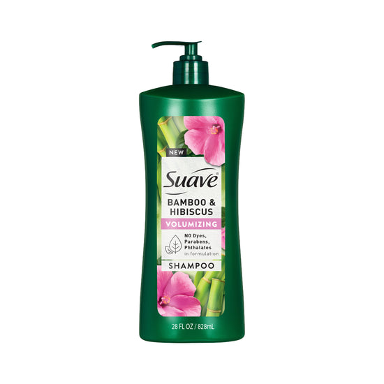 suave Bamboo & Hibiscus Volumizing Shampoo