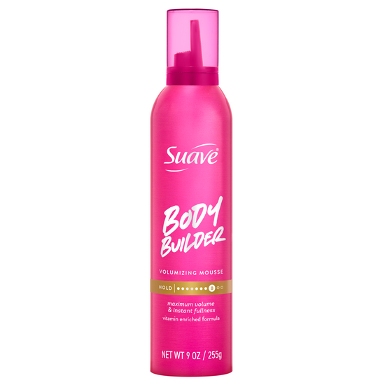 suave Body Builder Volumizing Hair Mousse