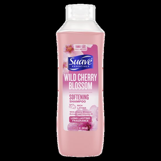 suave Essentials Wild Cherry Blossom Shampoo