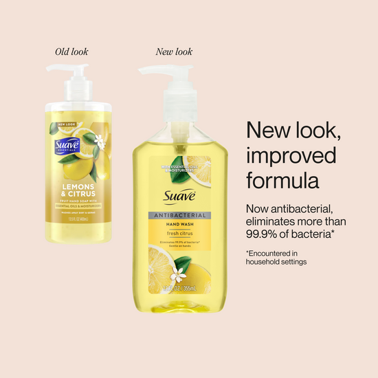 Suave Fresh Citrus Antibacterial Hand Wash