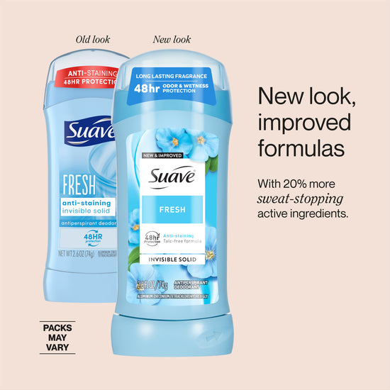 Suave Fresh Invisible Solid Deodorant Stick