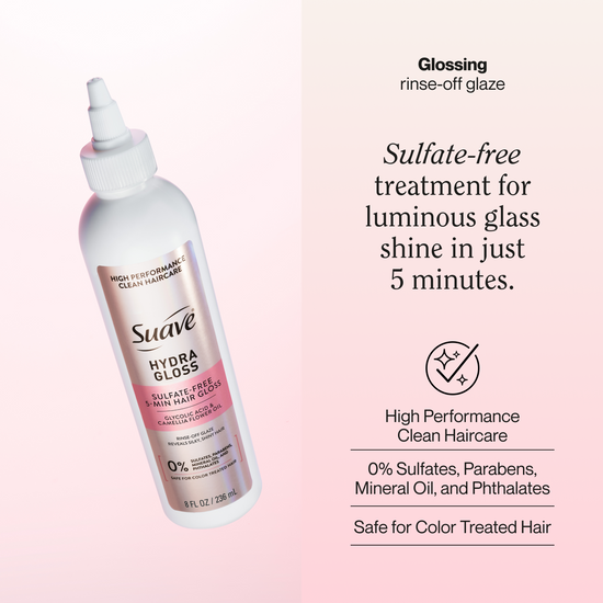 Suave Hydra Gloss Sulfate-Free 5-Min Hair Gloss