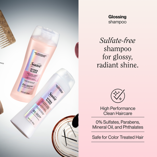 Suave Hydra Gloss Sulfate Free Shampoo