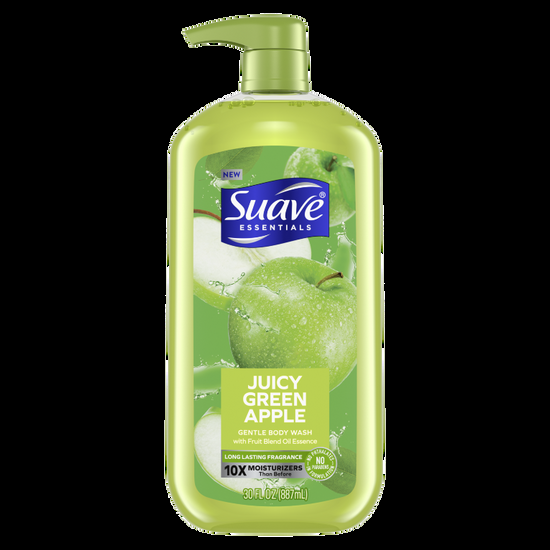 Suave Juicy Green Apple Body Wash