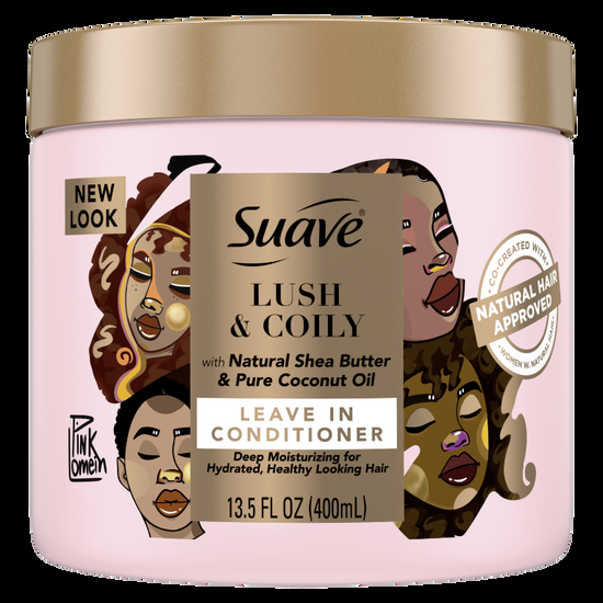 suave Lush & Coily Leave-in Conditioner