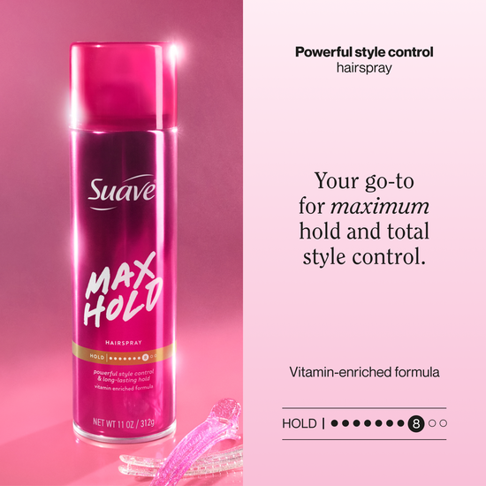 Suave Max Hold Aerosol Hairspray