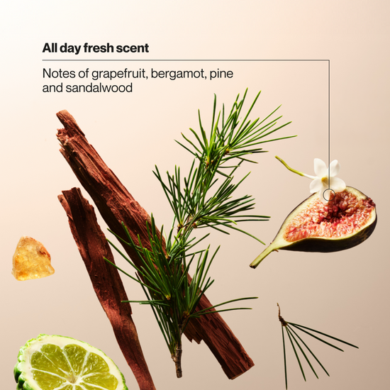 Suave Men's Fresh Defense Body + Face Wash