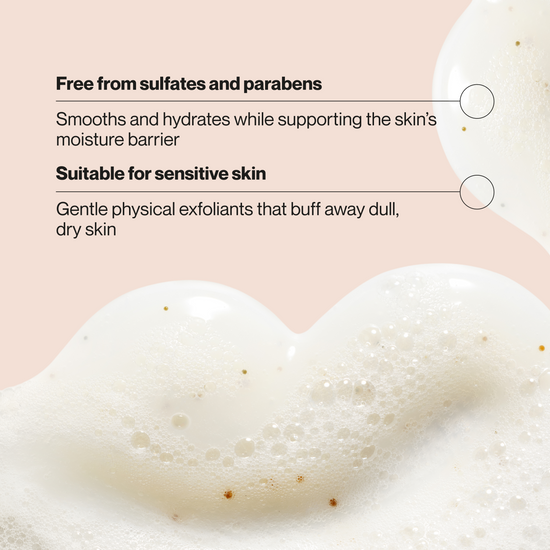 Suave Pistachio Cream Exfoliating Body Wash & Scrub
