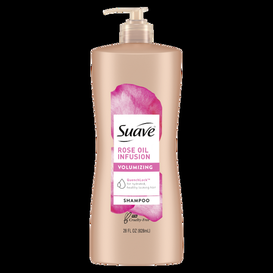 Suave Rose Oil Infusion Volumizing Shampoo