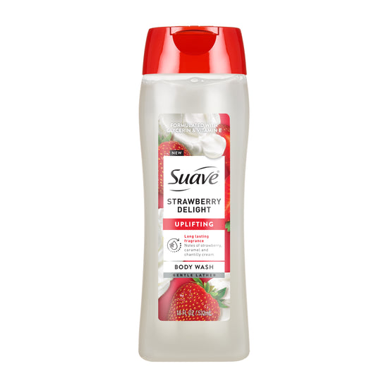 suave Strawberry Delight Uplifting Body Wash