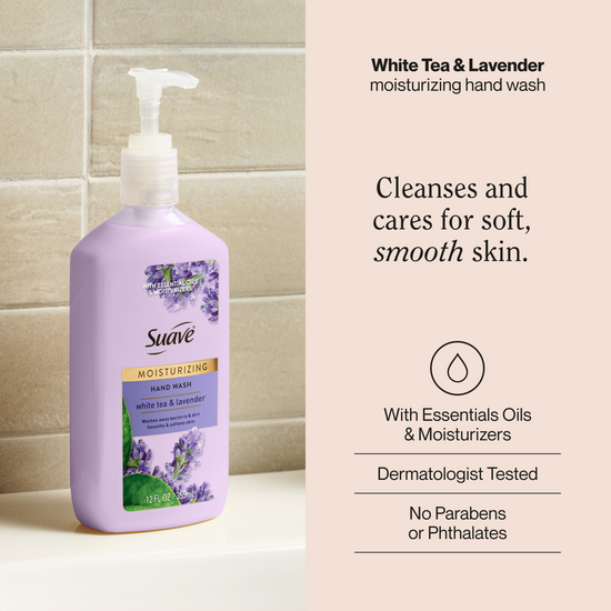 Suave White Tea & Lavender Moisturizing Hand Wash