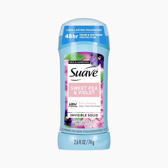 suave Sweet Pea & Violet Invisible Solid Antiperspirant Deodorant Stick