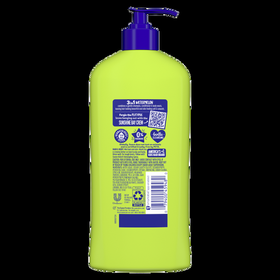 Suave Watermelon Wonder 3-in-1 Shampoo Conditioner Body Wash
