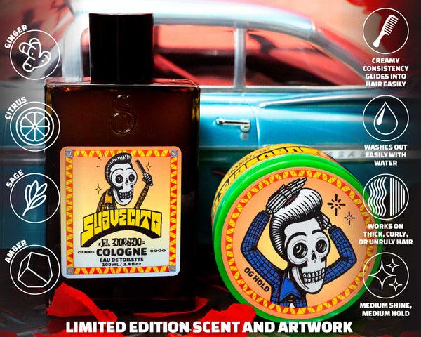 suavecito El Dorado Pomade + Cologne Bundle
