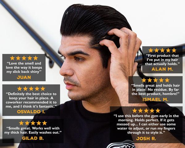 Suavecito Suavecito Firme Hold Pomade - Strong Hold Medium Shine Water-Based Hair Styling For Men | All-Day Control | Barber-Approved Formula