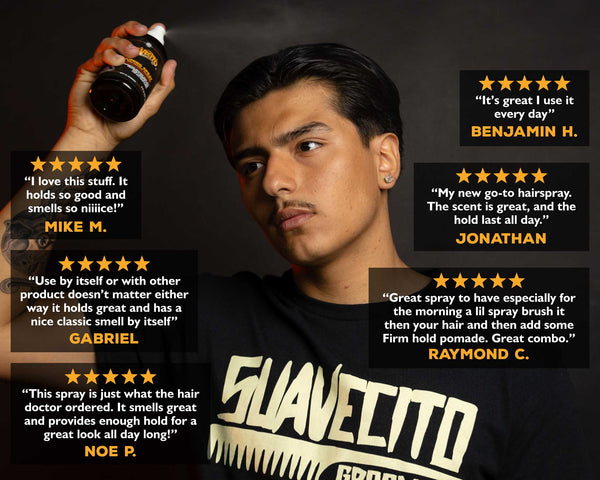 Suavecito Suavecito Grooming Spray | Non-Aerosol Hairspray For Men