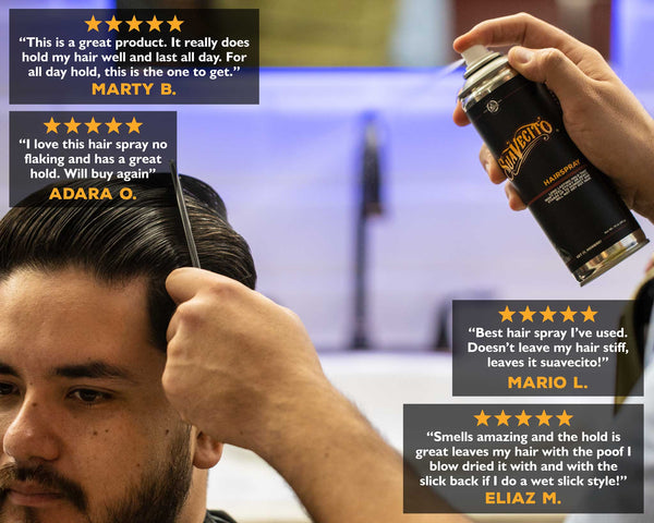 Suavecito Suavecito Hairspray – Medium Shine All-Day Hold