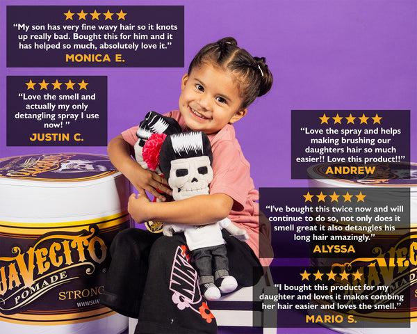 Suavecito Suavecito Kids Detangling Spray – Gentle Leave-In Conditioner For Boys & Girls | Tangle-Free Hair With No Tears | Lightweight Non-Greasy Paraben-Free Formula