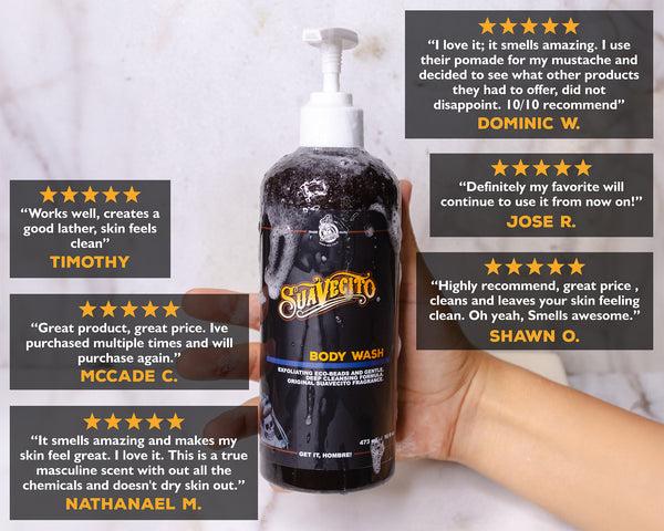 Suavecito Suavecito Men’s Body Wash – Deep-Cleansing Hydrating Body Wash For All Skin Types With Suavecito’s Signature Scent