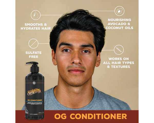 Suavecito Suavecito OG Conditioner – Daily Men’s Conditioner For Hydration & Detangling | Lightweight Rinse-Clean Signature Scent