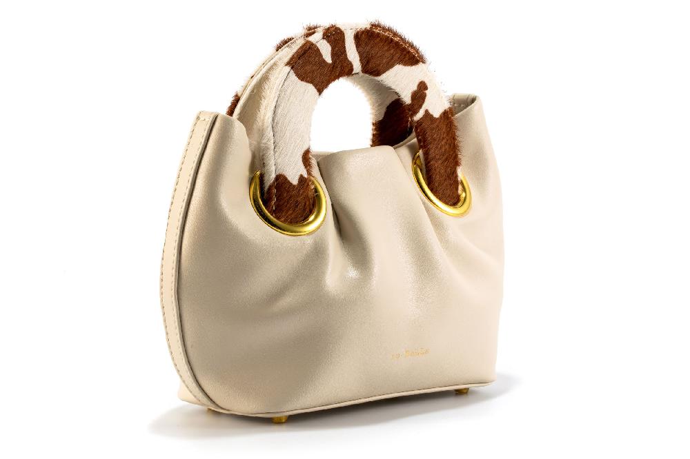 Subella London LONDON Mini Tote Cream & Pony Eco Leather
