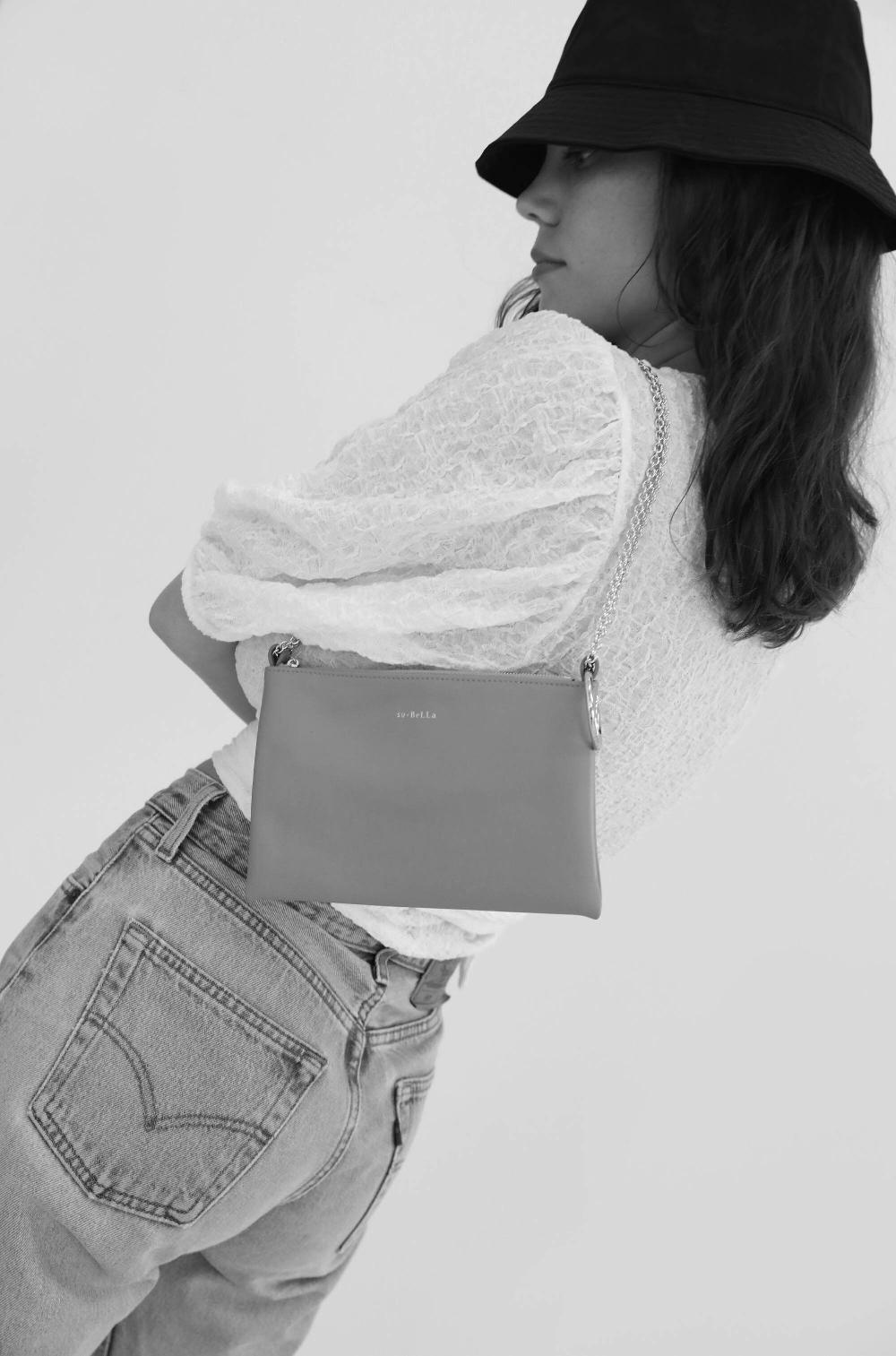 Subella London Mini Megan Seashell Chain Shoulder Pouch