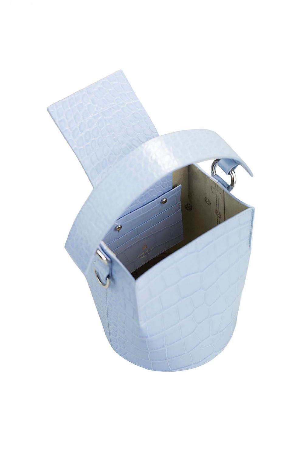 Subella London Bambina • Pastel Blue Croc