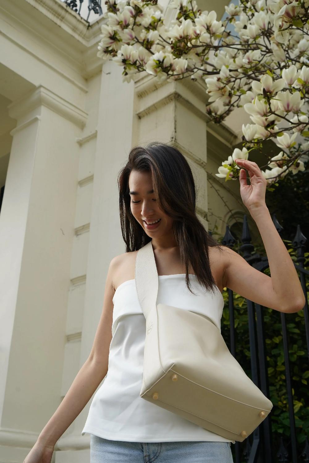 Subella London BELLA TOTE White Large