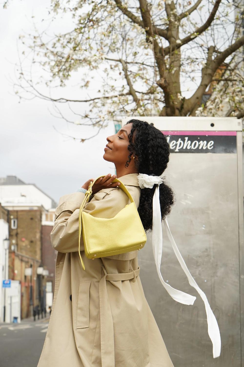 subella london BELLA TOTE Yellow Small