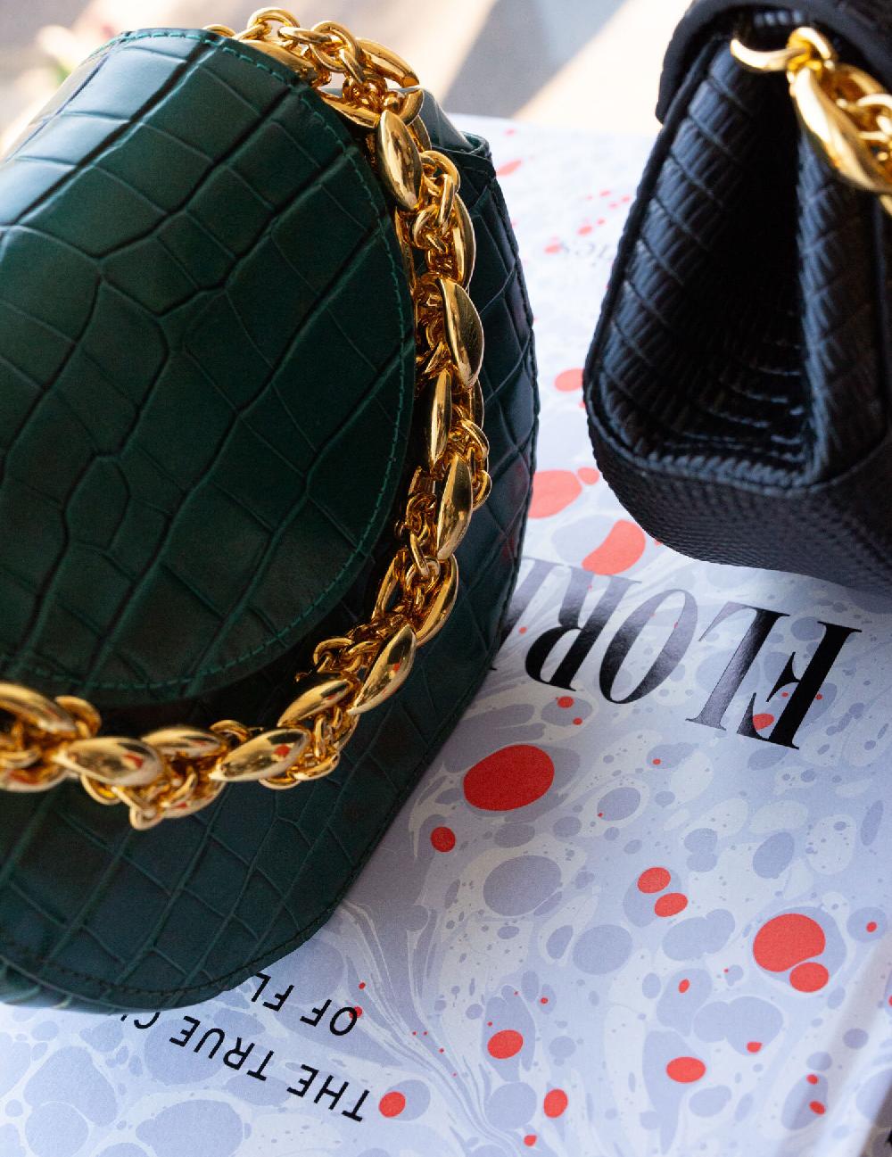 Subella London DANTE Petrol Croc