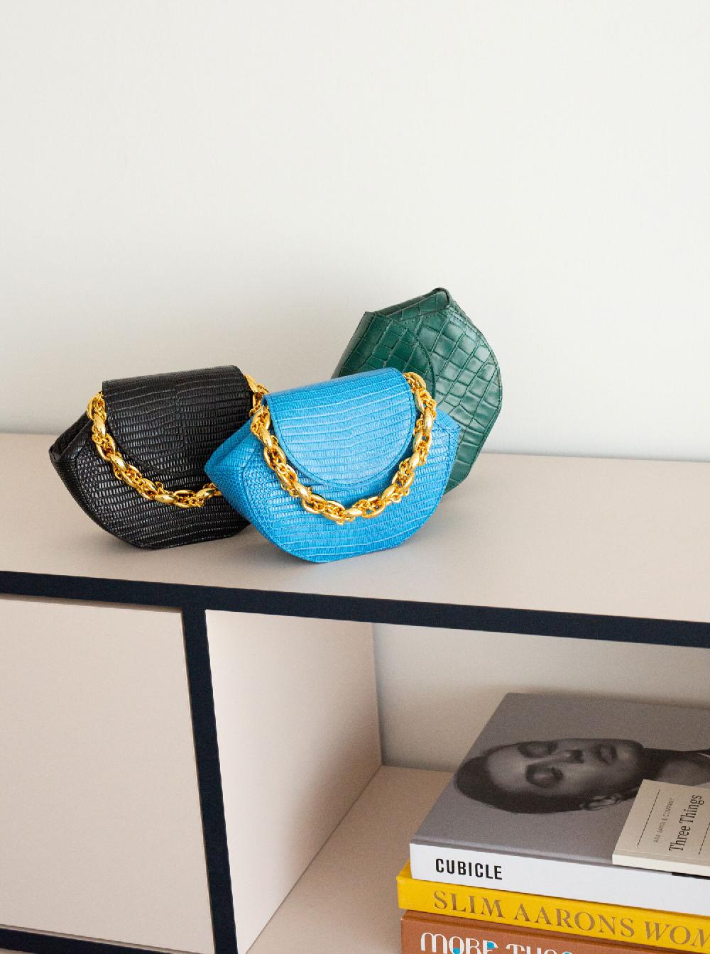 Subella London DANTE Petrol Croc