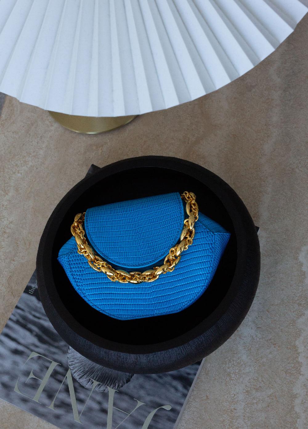 Subella London DANTE Turquoise Lizard