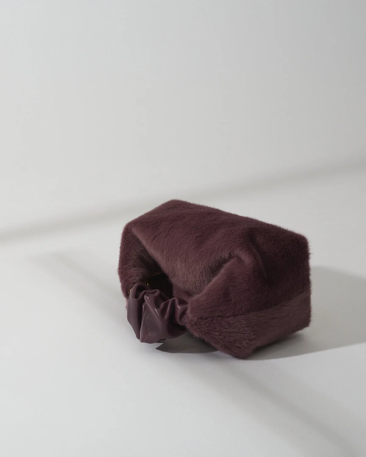 subella london GIGI Faux Fur Tote in Mauve