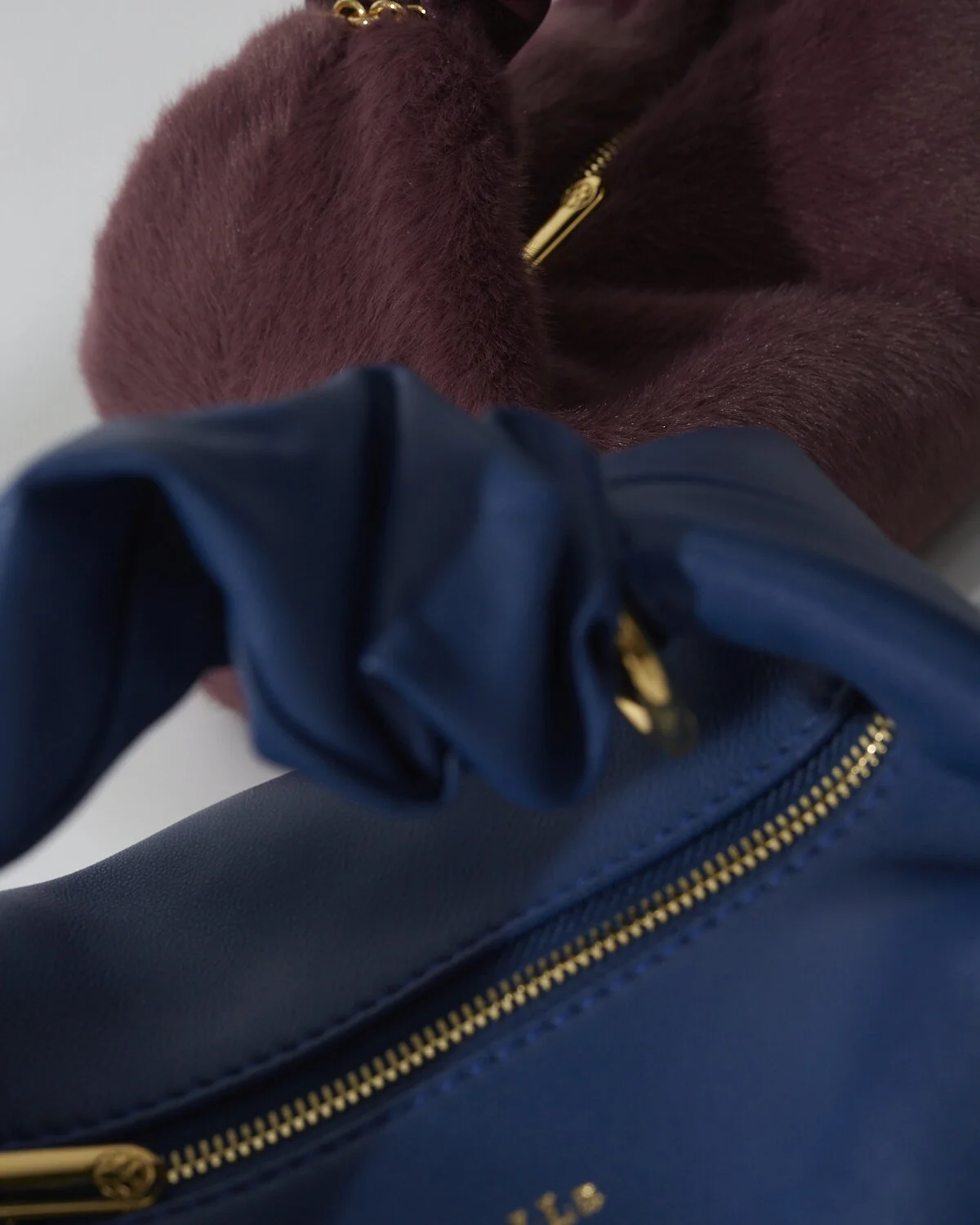 Subella London GIGI Leather Tote Imperial Blue