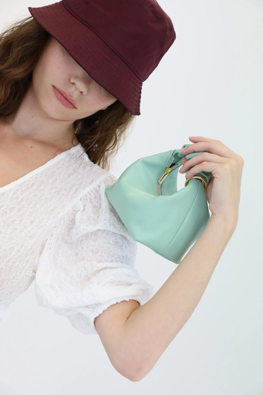 subella london GIGI Leather Tote Mint