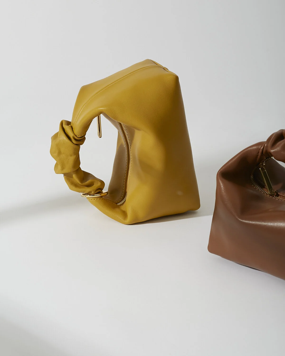 Subella London GIGI Leather Tote Mustard Yellow