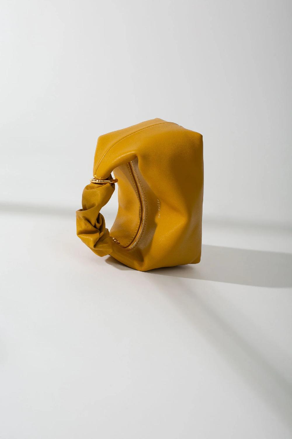 subella london GIGI Leather Tote Mustard Yellow