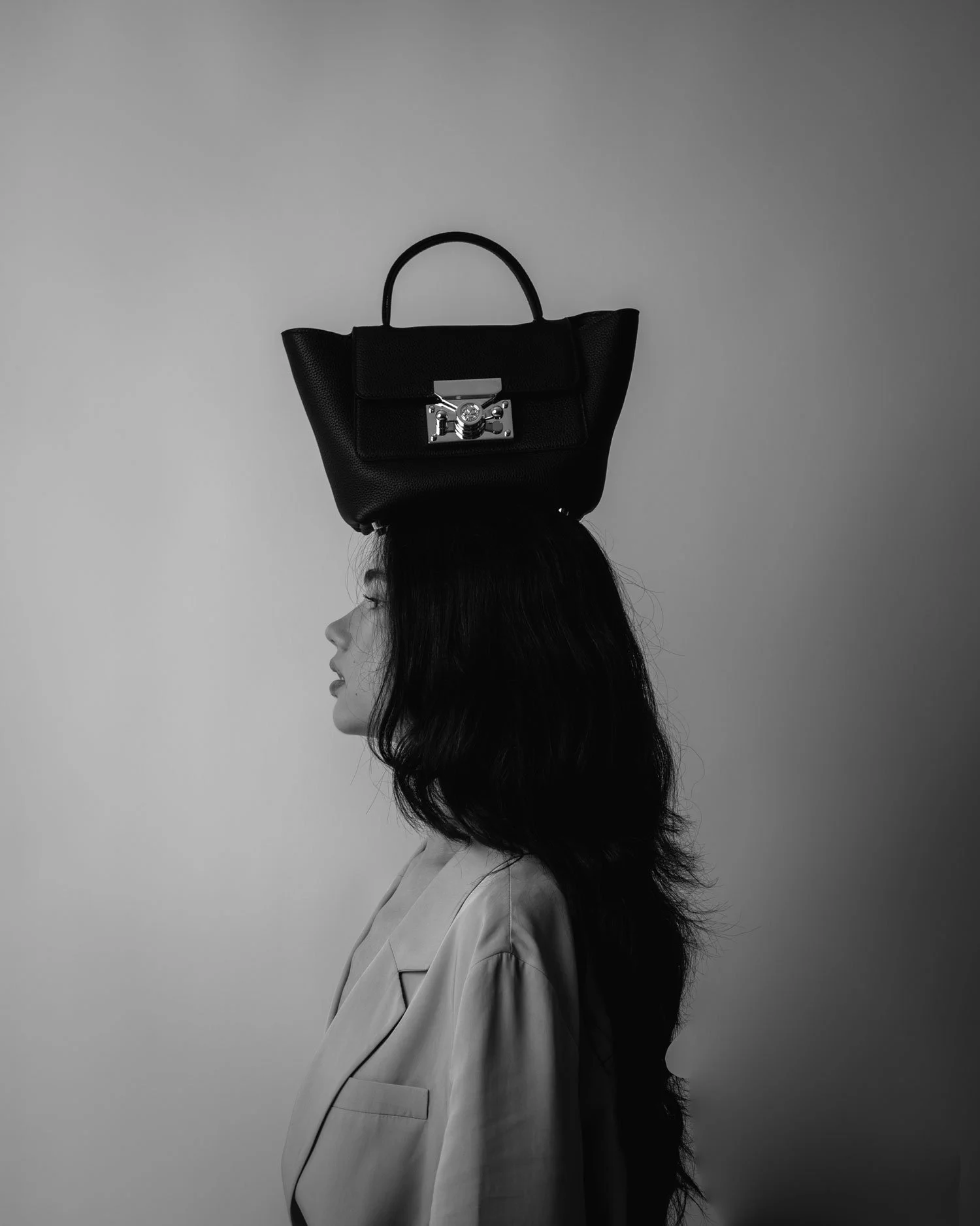 Subella London Ginger Tote In Black Leather