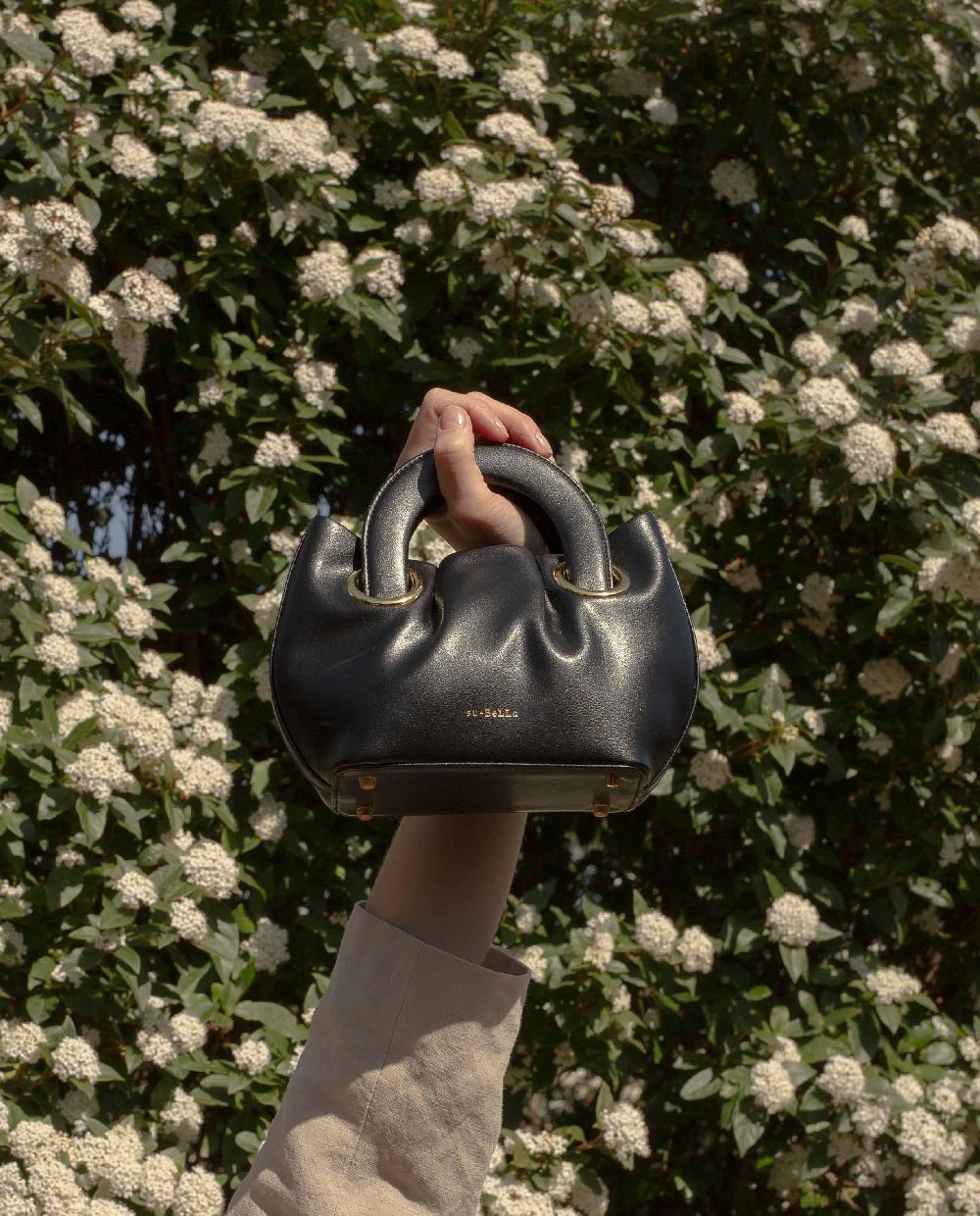 Subella London LONDON Mini Tote Black Eco Leather